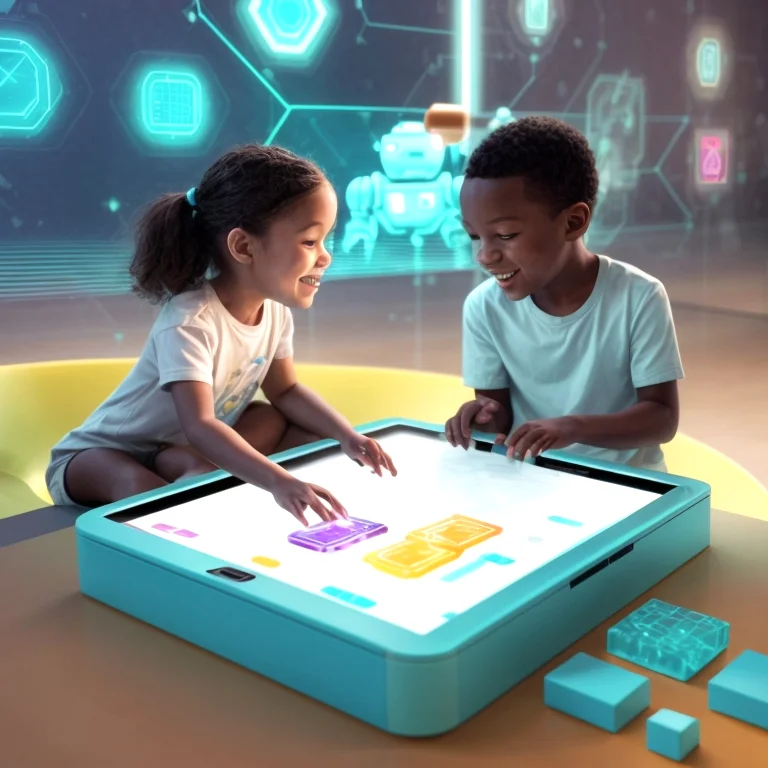 Enfant résolvant un puzzle